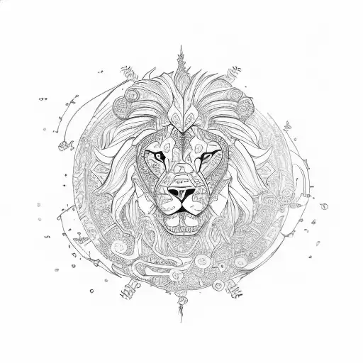 Lion And Chakras