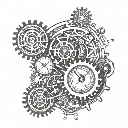 Clock And Gear