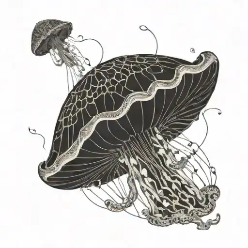 Jellyfish That Looks Like A Mushroom