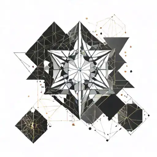 Space And Lines And Patterns