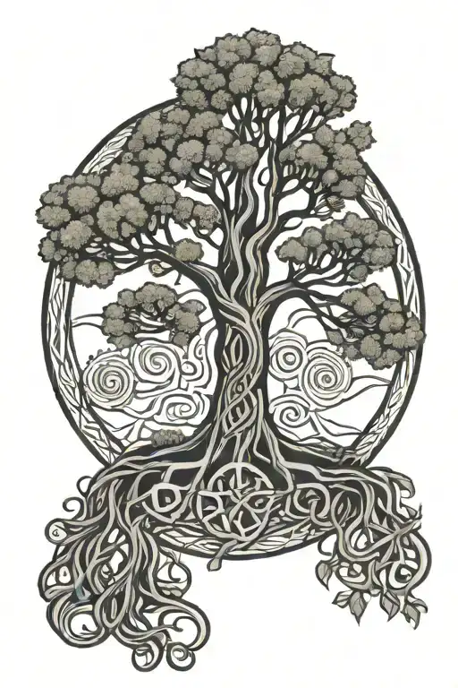 Celtic Tree Of Life Tree