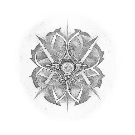 Triqueta Symbol Incorporating Sensory Elements