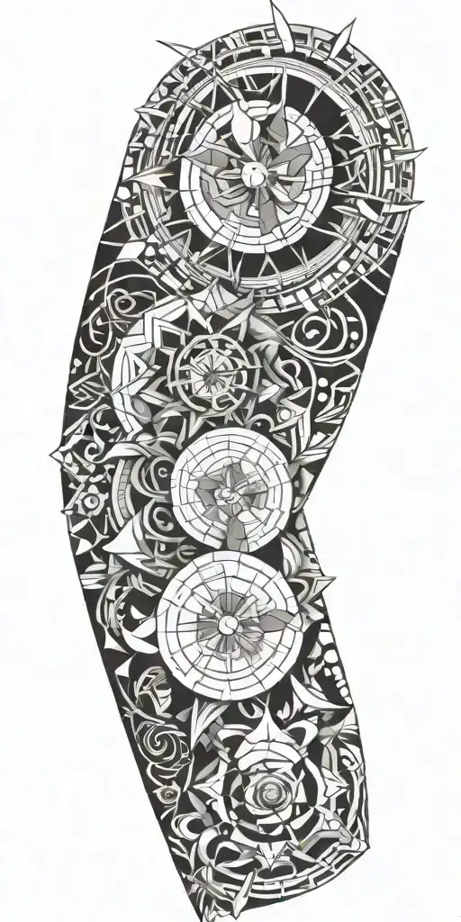 Mythology Theme Sleeve