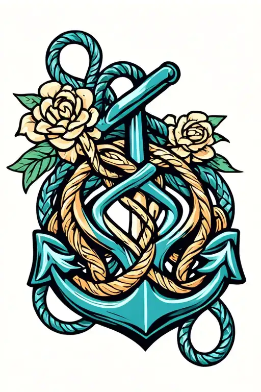 Celtic Knot Love Family Anchor Time