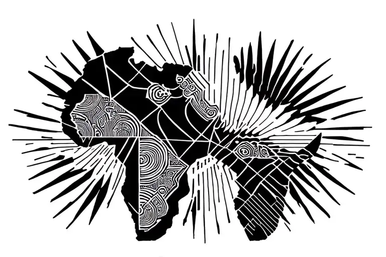 African Map Outline