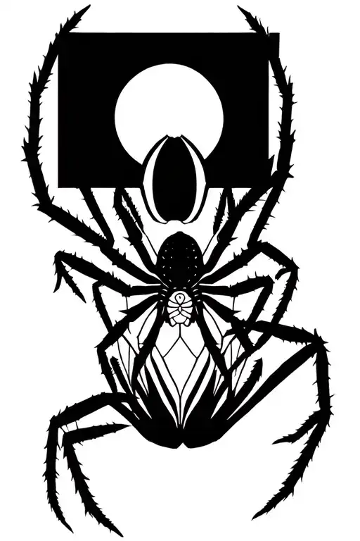 I Want A Spider To Do In The Groin As If She Was Going To Dence