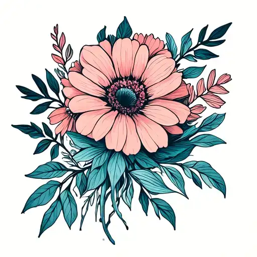 Birth Flower Bouquet