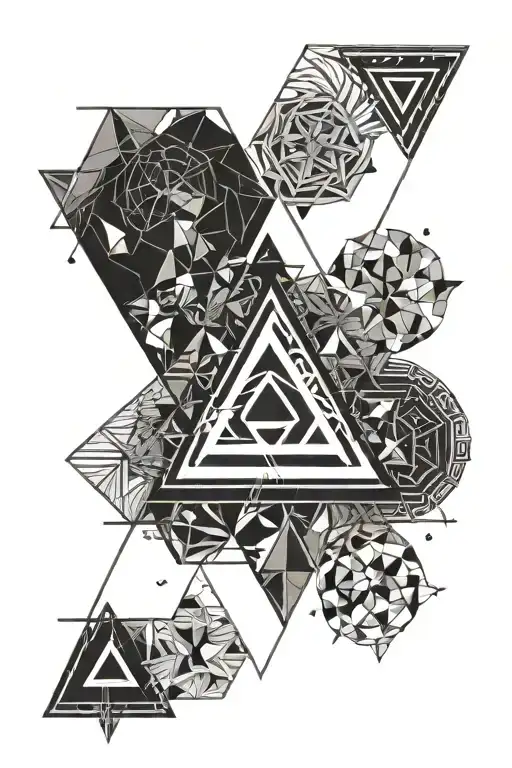 Triangle With Initials Incorporated