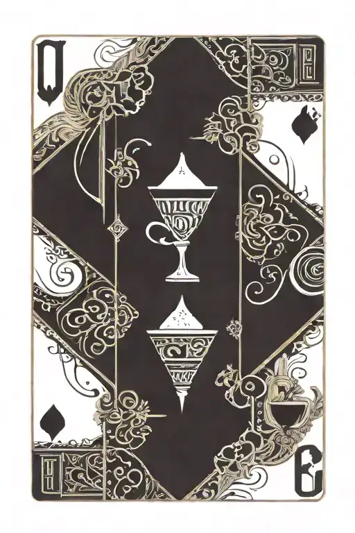 Coffee Wine Playing Cards J