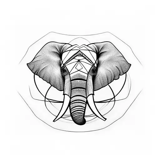 Elephant Head On Third Eye