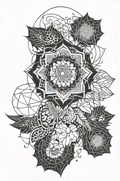 Mandala And Lace Patterns