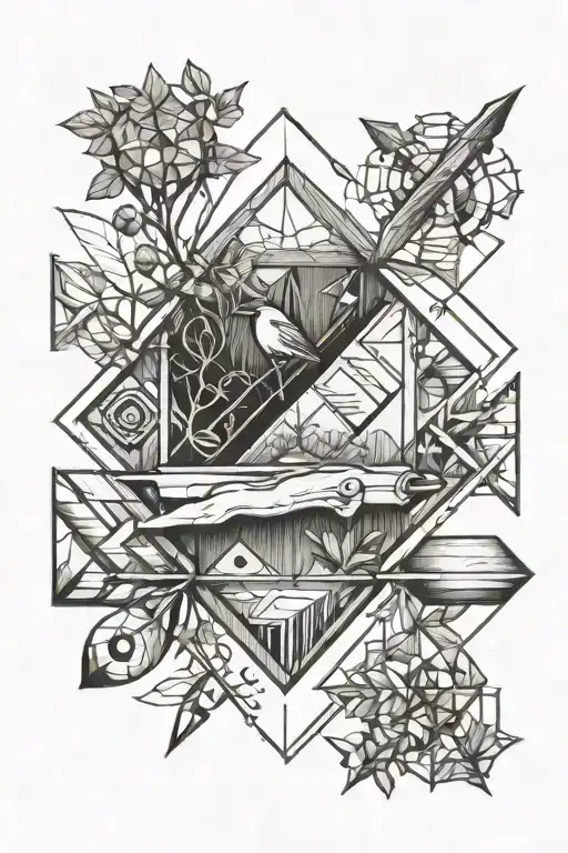 Nature And Woodworking Tools