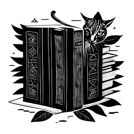 Animal And Books Collate