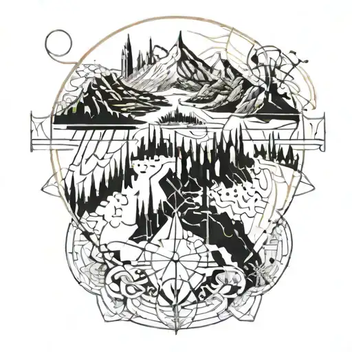 Lord Of The Rings Map