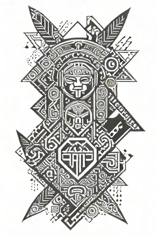 Samoan Theme Complete Filled Shoulder