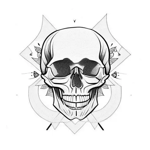 Skull And Roses