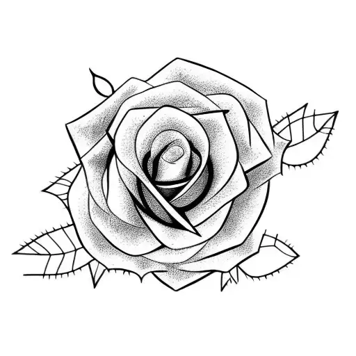 Rose With Barbed Wire