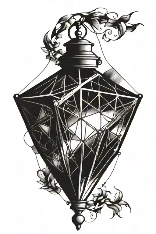 Diamond Shaped Gothic Lantern