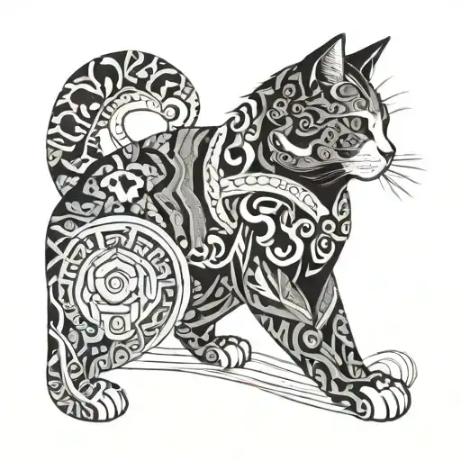 Cats And Tribal Filipino