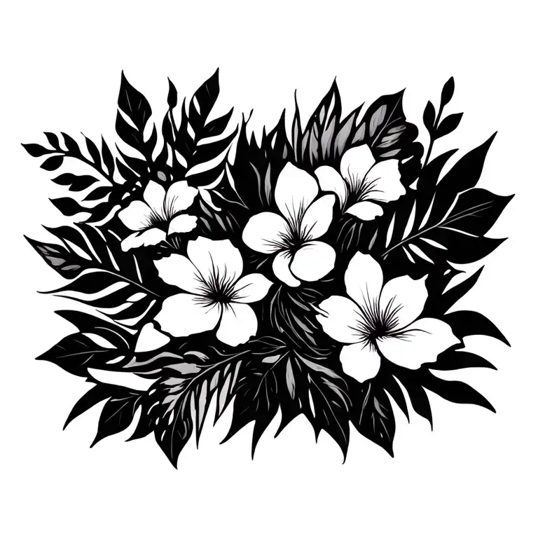 Tropical Floral Patterns