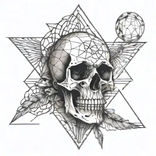 Memento Mori Combined With The Deathly