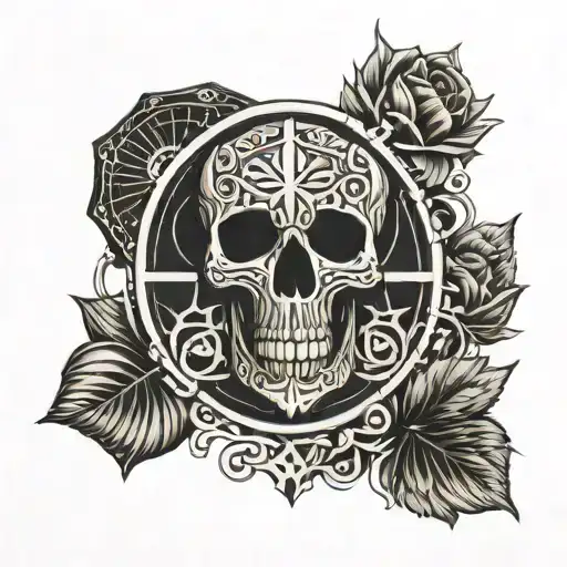 Memento Mori Text Written Across