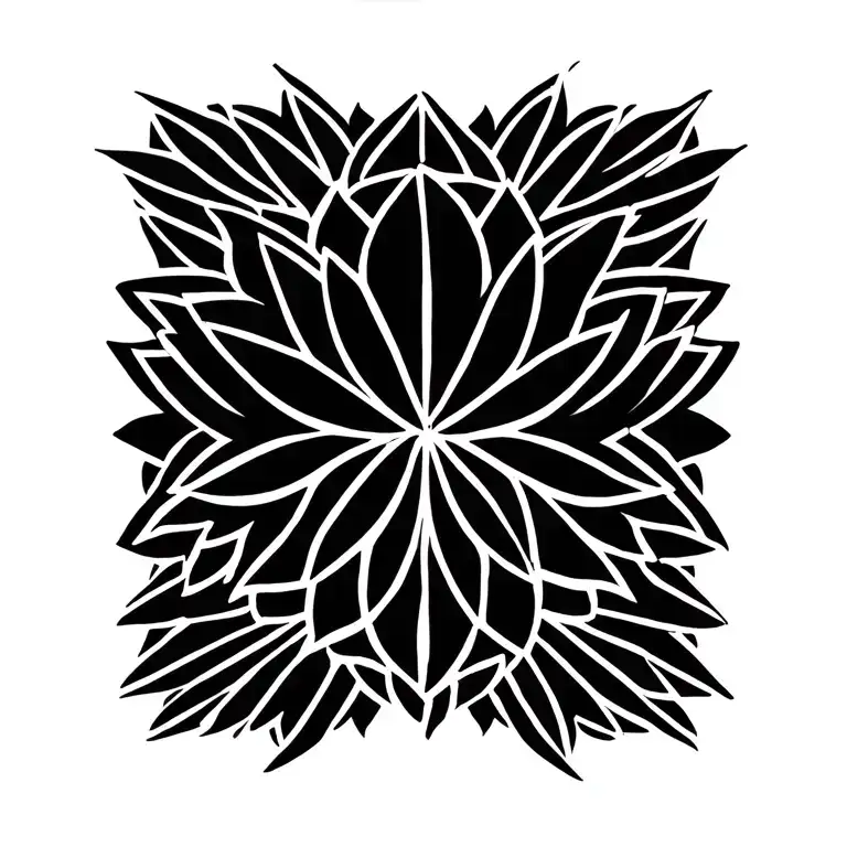 Lotus Geometric Design