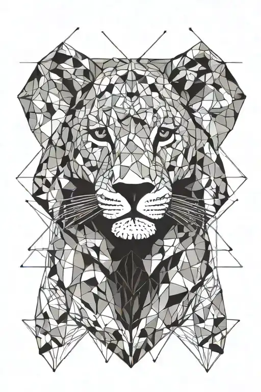 Geometric Animal Silhouettes