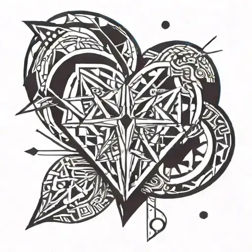 Heart Shape Surrounded