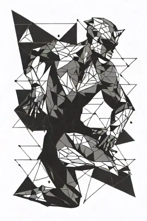 Muscu Triathlon And Triangle Shape