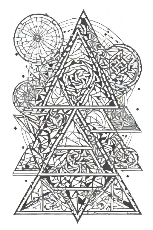 Muscu Triathlon And Triangle Shape