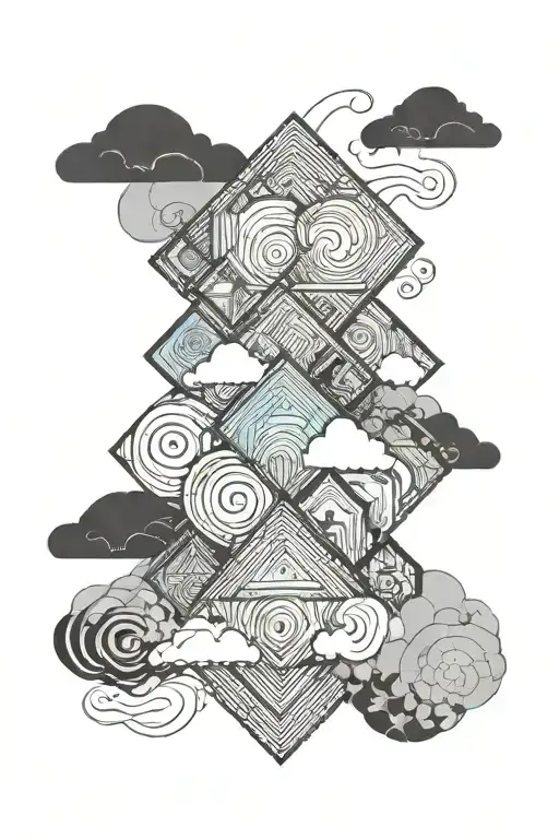 Cloud Pattern Inspired