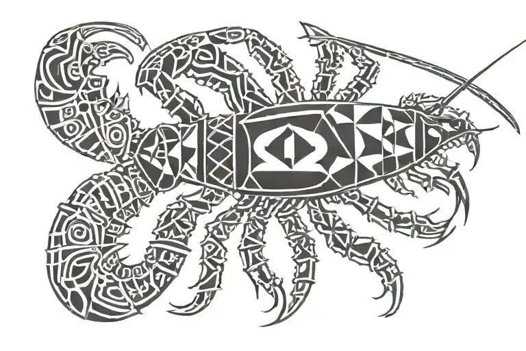 Lobster With A Name Written