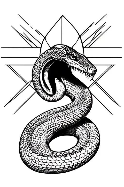 Snake That Is Eating Itself