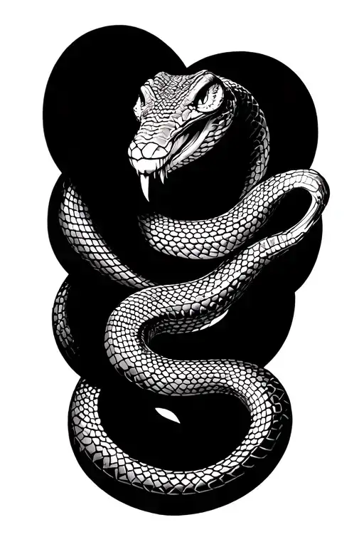 Snake That Is Eating Itself