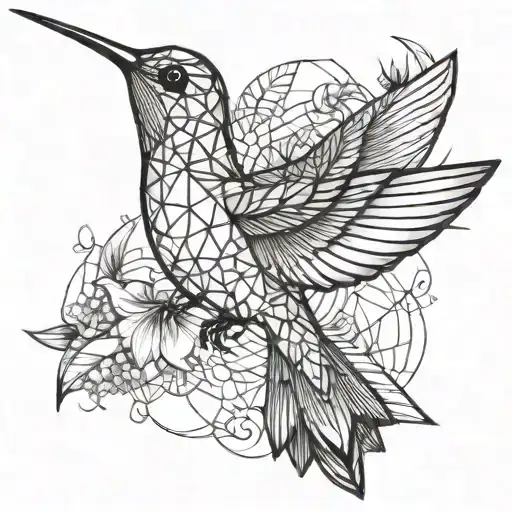 Colibri Flying