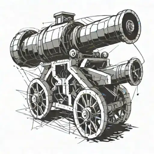 Artillery Cannon Firing