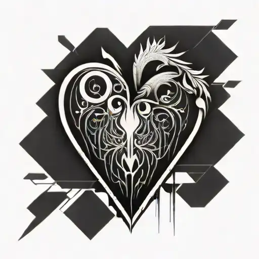 Heart With L