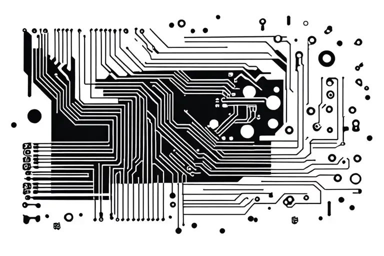 Electronic Circuit Board Patterns