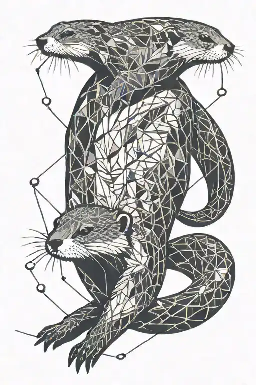 Otter Swimming