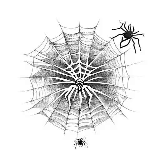 Wave With Spider Web