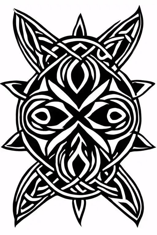 The Name Zontex Infused With Celtic Design