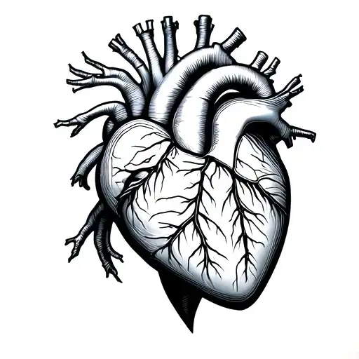 Anatomic Heart Fully Mummified