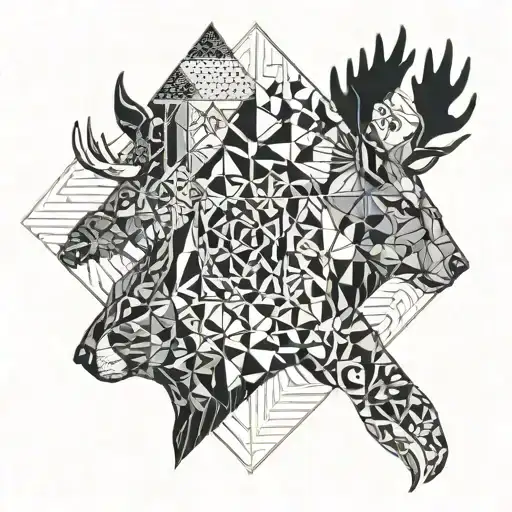 Squirrel And Moose
