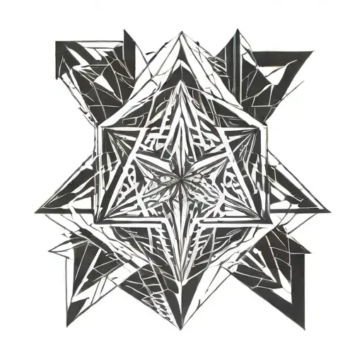 111 With Geometric Lines