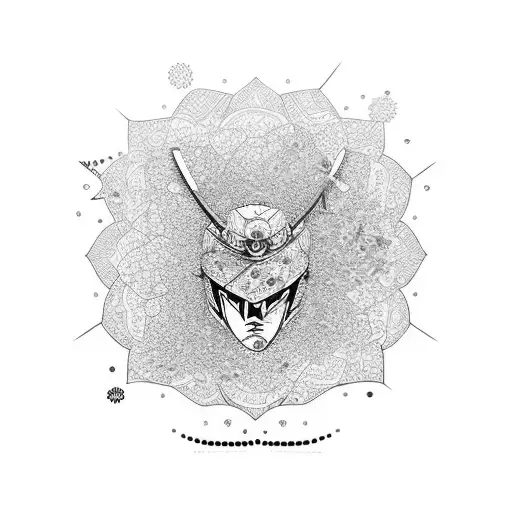 A New-school Design Featuring A Katana Transforming Into Cherry Blossom Petals