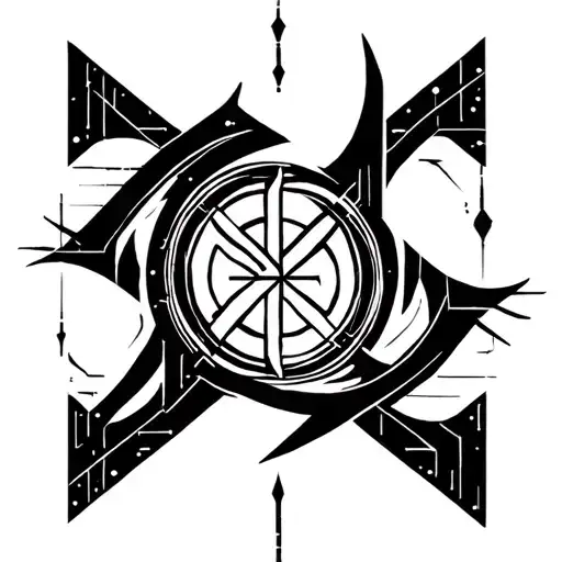 Cyber Sigil Representing The Name Sydney