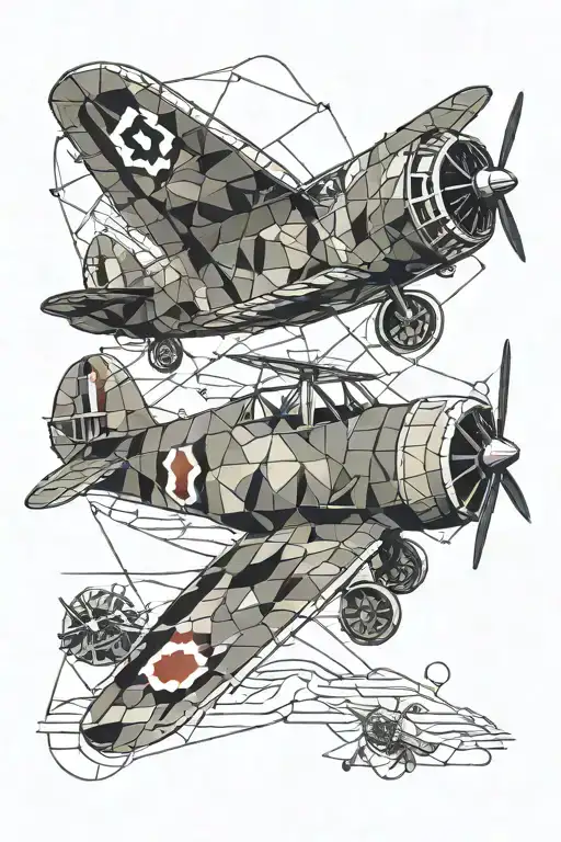 Dog Flying A World War 1 Model Plane