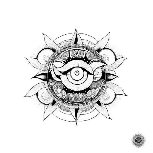 Sun And Moon Mandala