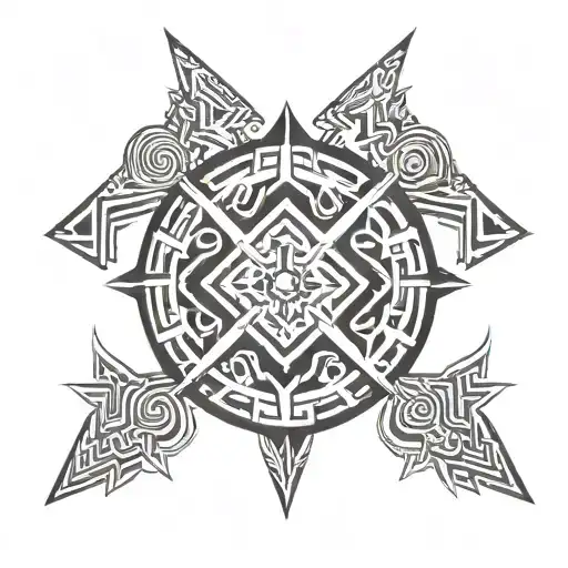 Filipino Tribal Tatoo With Electrical